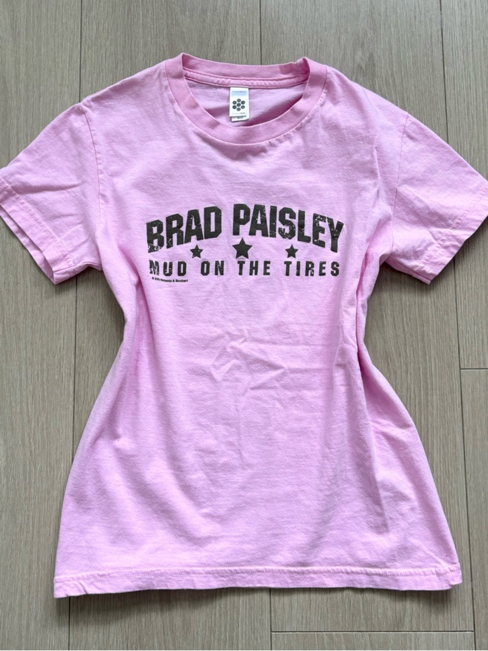 Vintage Brad Paisley Women’s Pink Short Sleeve Tee